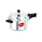 Induction Base Aluminum Pressure Cooker - 5 Litres | Grocsy