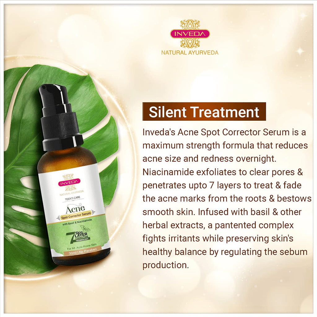 Inveda Teen's Care Acne Spot Corrector Serum | Grocsy