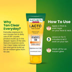 Nature's Essence Daily De-Tan Lacto Tan Clear | Grocsy
