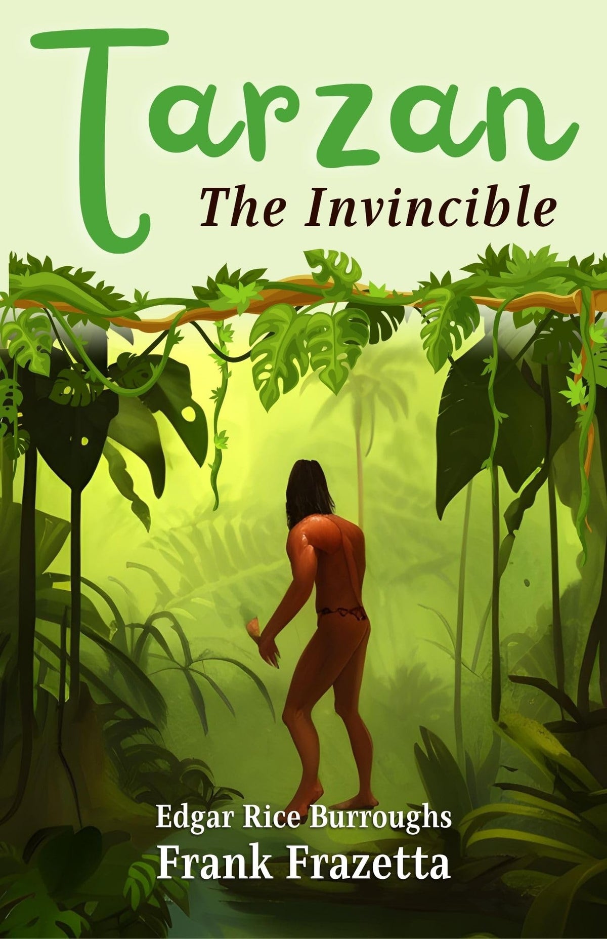 Tarzan The Invincible By Edgar Rice Burroughs; Frank Frazetta: An Unstoppable Jungle Adventure | Grocsy