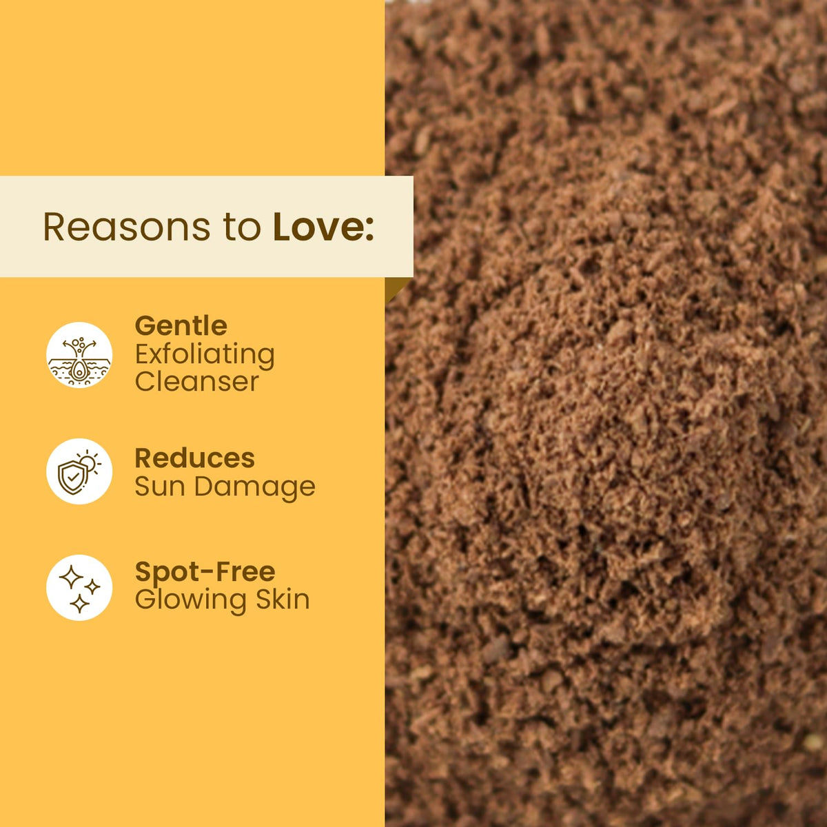 Mother Sparsh Turmeric & Kashmiri Saffron Face Ubtan Powder | Grocsy