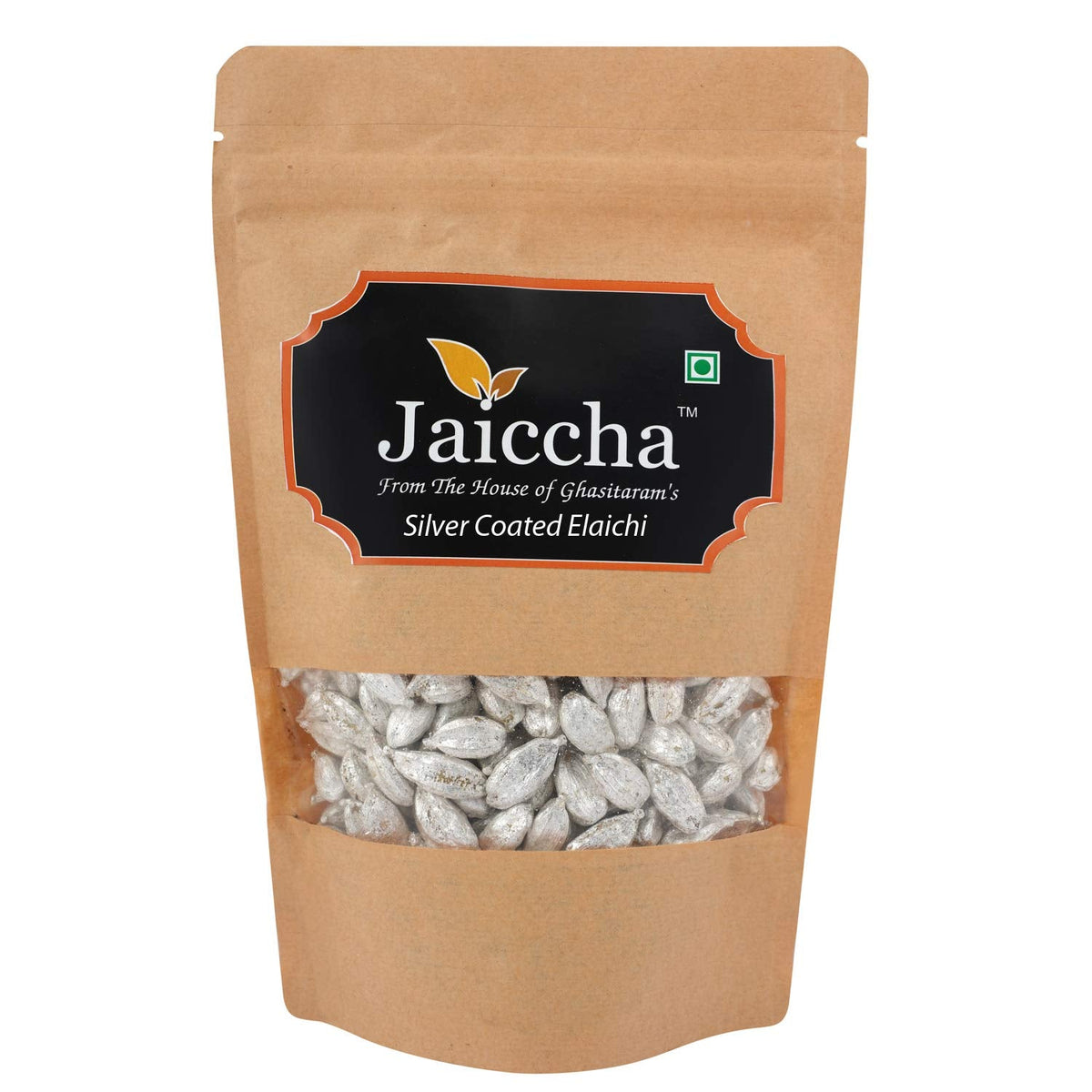 Jaiccha Ghasitaram Silver Coated Pure Elaichi | Grocsy