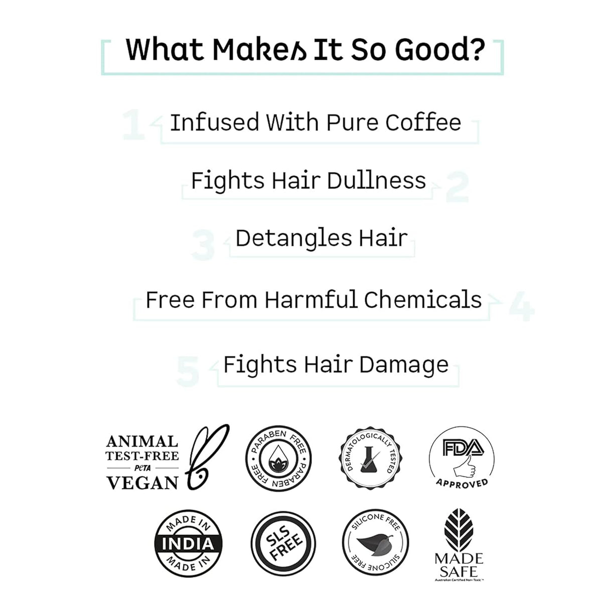mCaffeine Hair Fall Control Coffee Conditioner | Grocsy