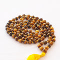 Kannssky Tiger Eye Japa Mala-108-Beads | Grocsy