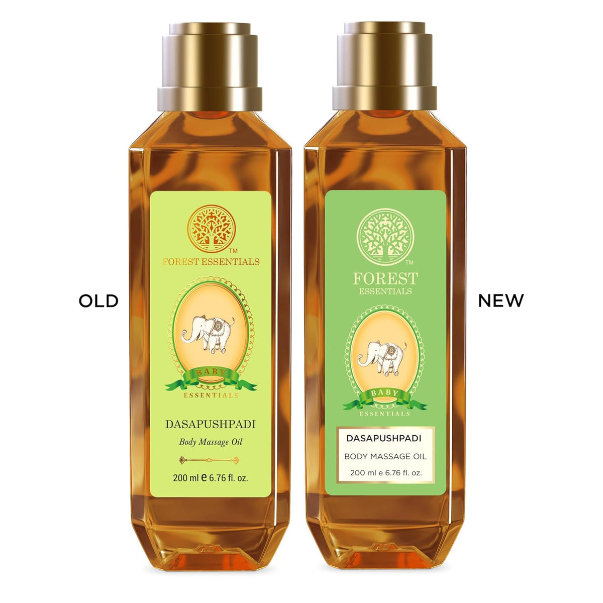 Forest Essentials Dasapushpadi Baby Body Massage Oil | Grocsy
