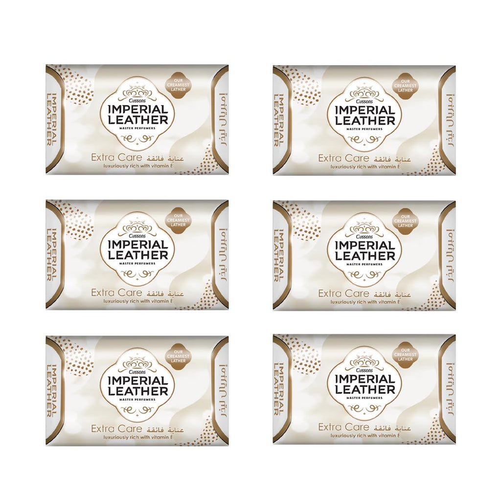 Cussons Imperial Leather Extra Care Soap Luxuriously Rich With Vitamin E | Grocsy