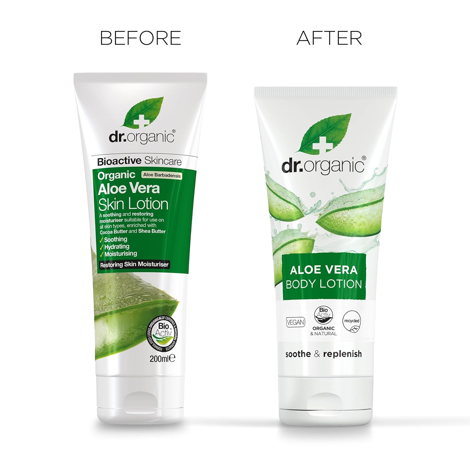 Dr.Organic Aloe Vera Skin Lotion | Grocsy