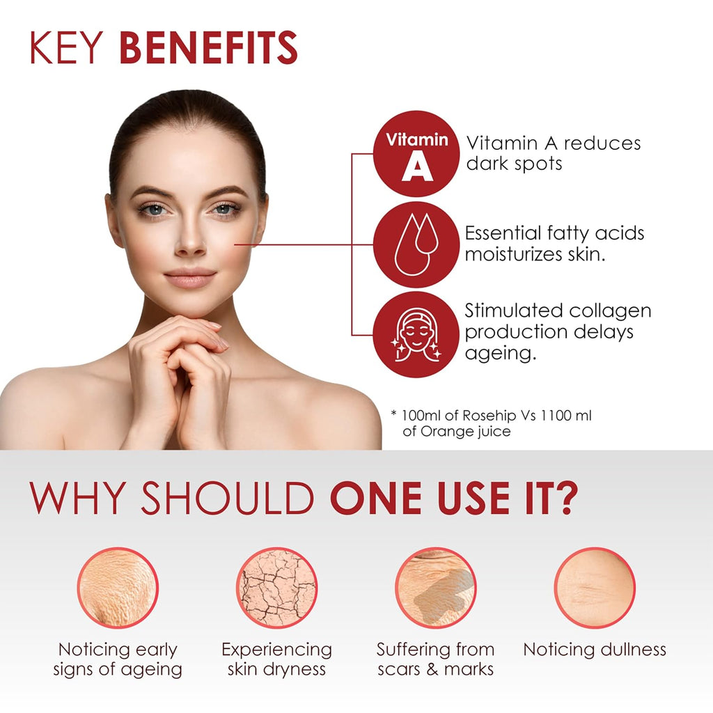 Good Vibes Rosehip Radiant Glow Face Serum | Grocsy
