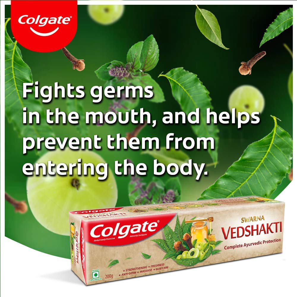 Colgate Swarna Vedshakti Toothpaste | Grocsy