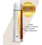 Milton Steel Hot & Cold Bottle, 1000 ml | Grocsy