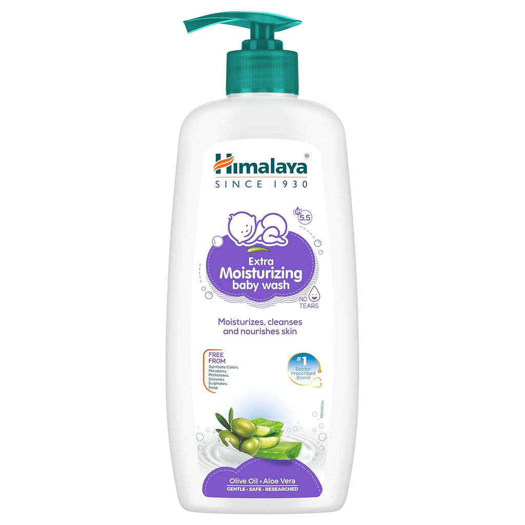 Himalaya Extra Moisturizing Baby Wash | Grocsy