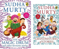 Two Children's Story Collection - The Magic Drum And Grandma's Bag of Stories By Sudha Murty | Grocsy