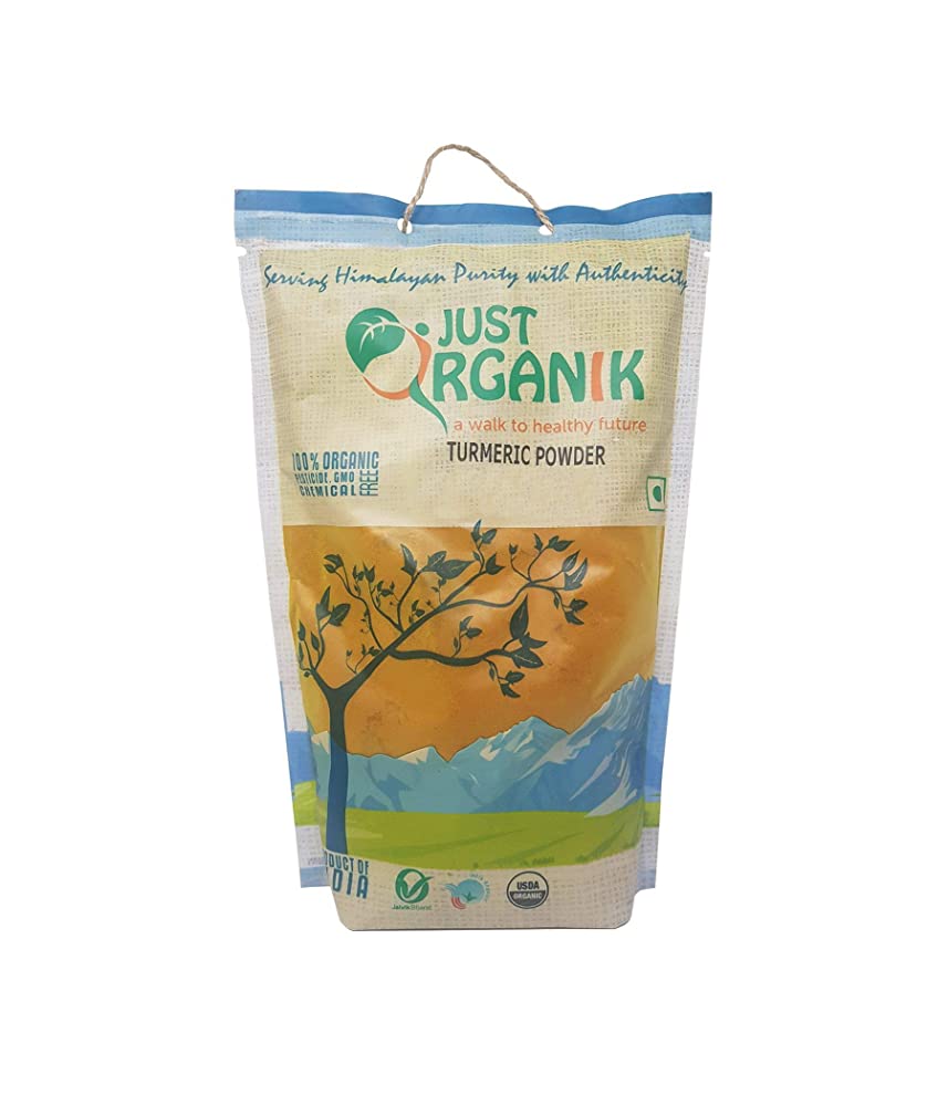 Just Organik Turmeric Powder (Haldi) | Grocsy