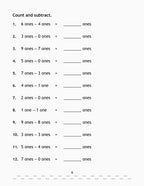 My Book Of Subtraction. | Grocsy