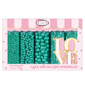Confect Sprinkles for Cakes & Cupcakes Decoration | USP-12(Mint Green) | Grocsy