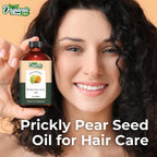 Organic Zing Prickly Pear Seed (Opuntia basilaris P.) Oil | Pure & Natural Carrier Oil for Massage, Skincare & Haircare | Grocsy