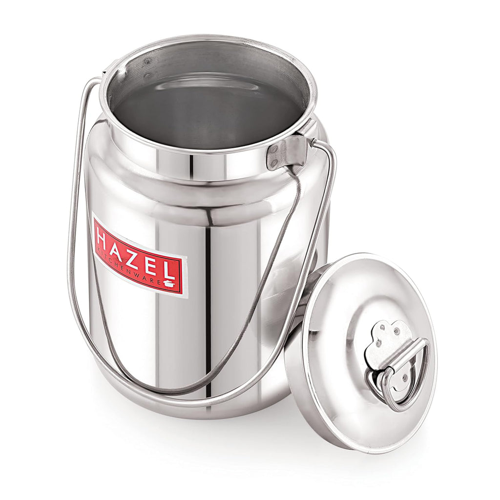 HAZEL Stainless Steel Plain Barani, 1 LTR | Grocsy