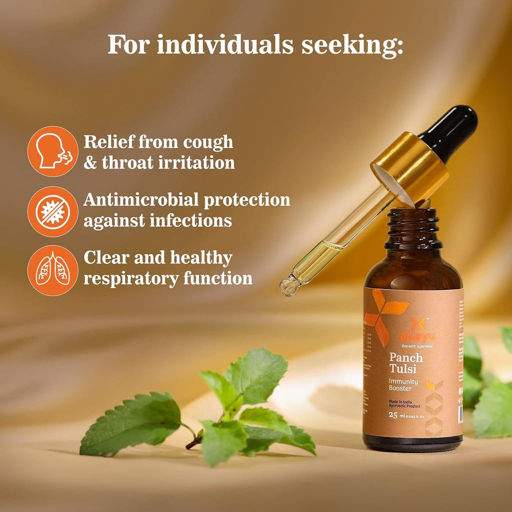 Ashpveda Panch Tulsi Oil | Grocsy