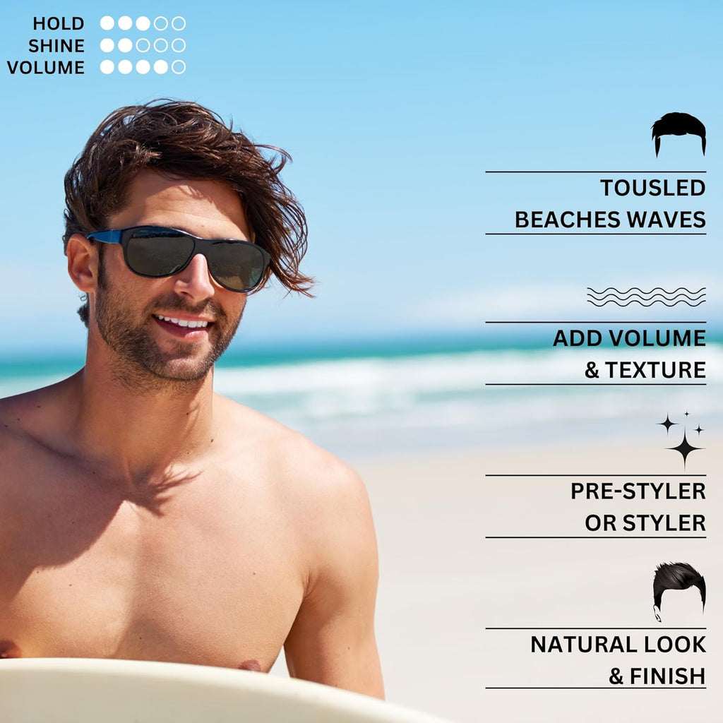 Samisha Sea Salt Spray For Hair Volume, Texture, Smooth Hair & Hair Styling | Grocsy