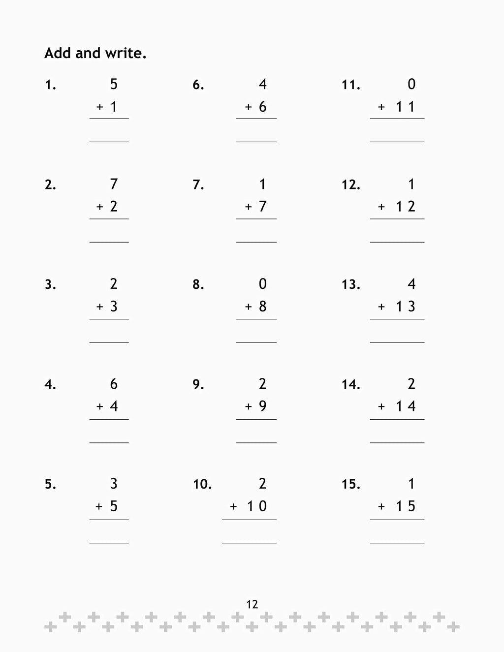 My Book Of Addition. | Grocsy