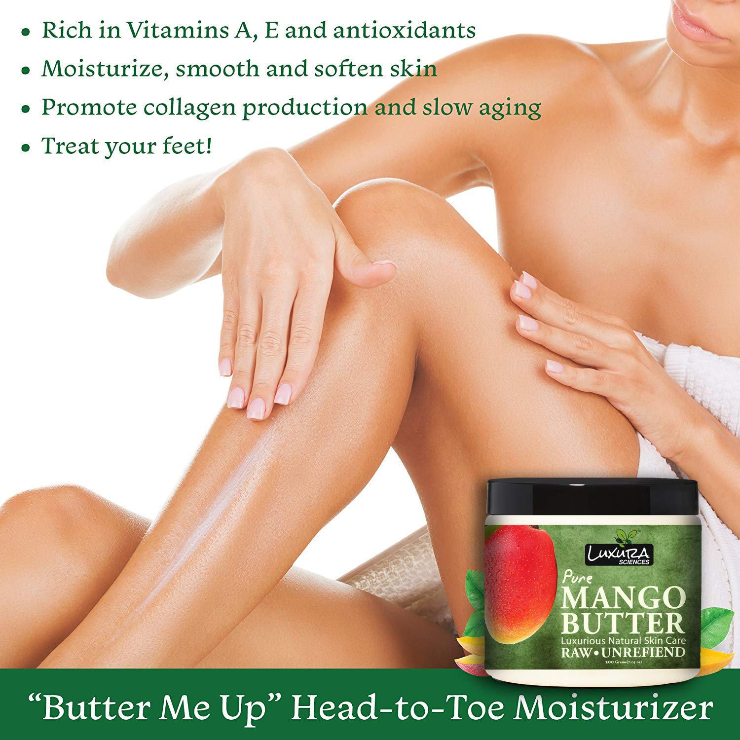 Luxura Sciences Pure Mango Butter | Grocsy