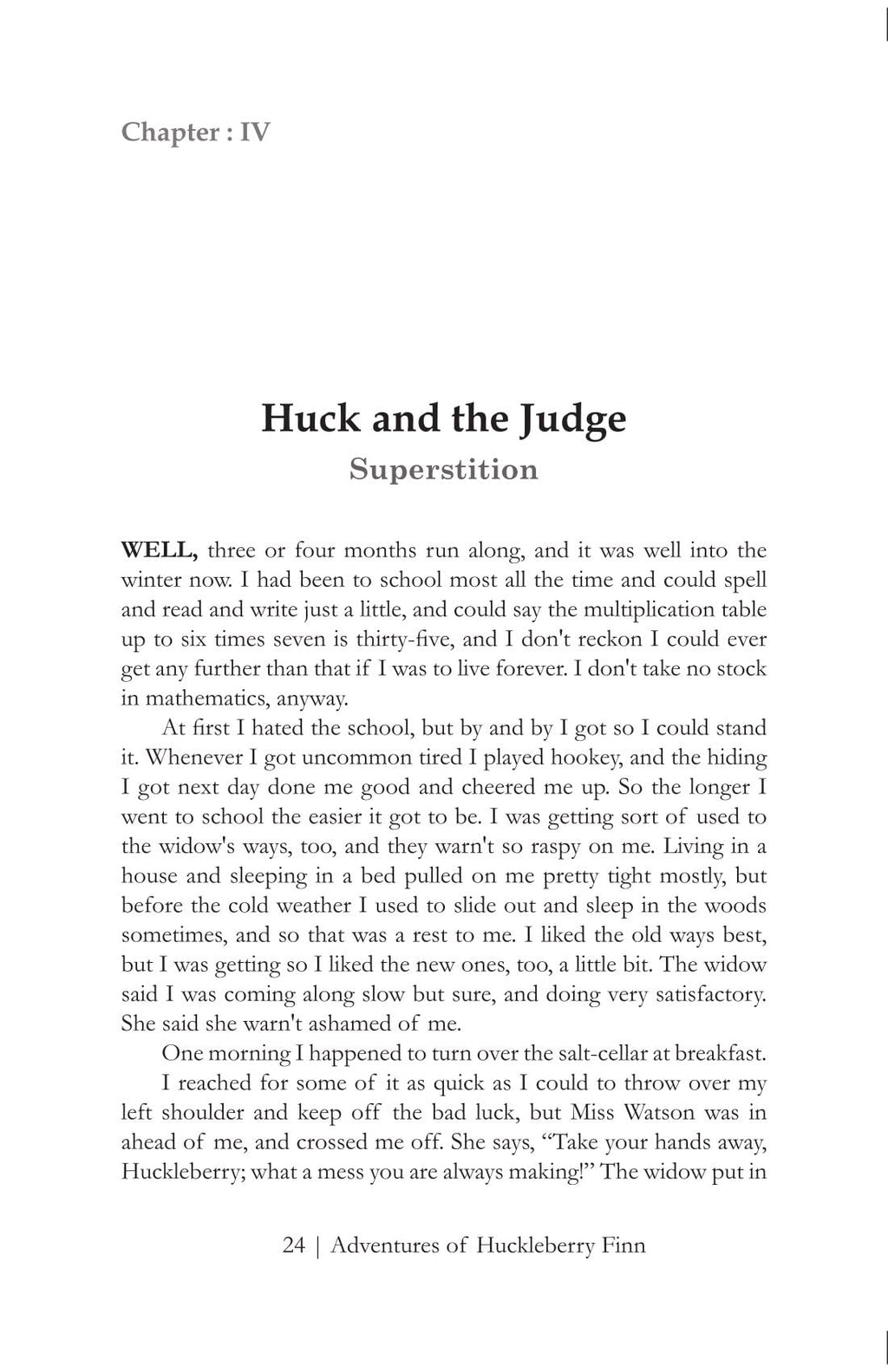 The Adventures Of Huckleberry Finn - Mark Twain | Grocsy