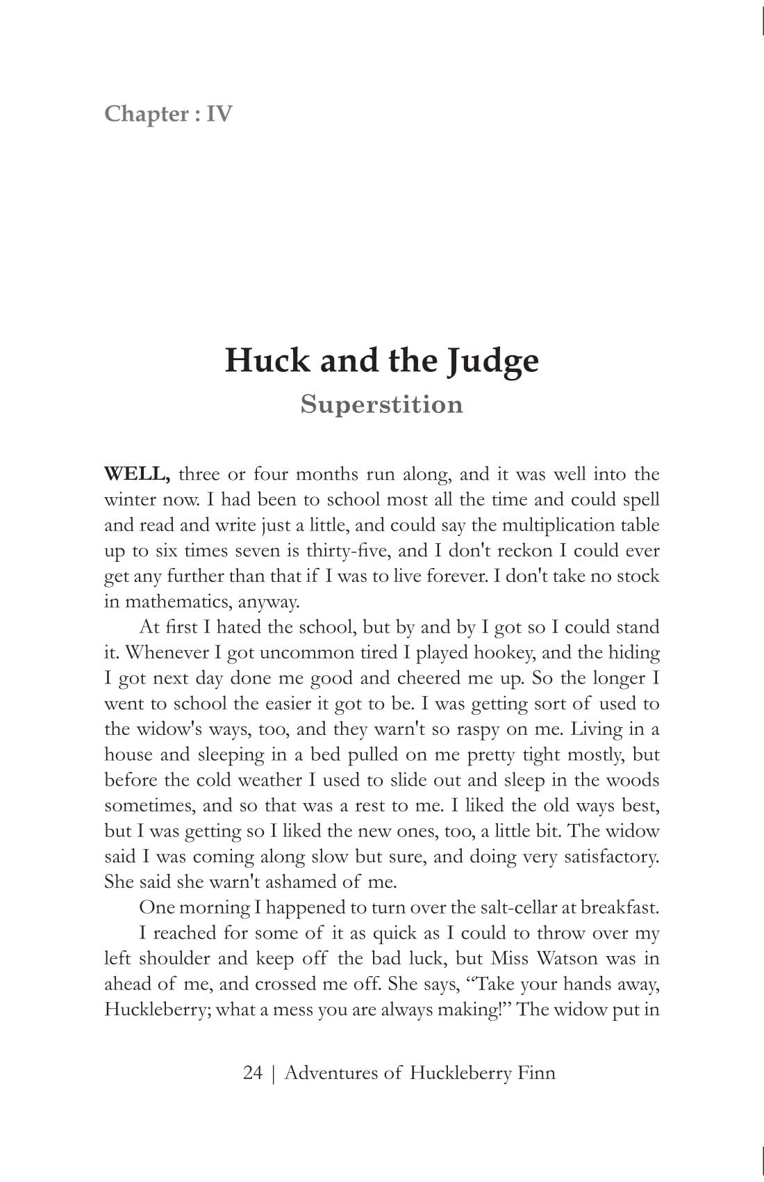 The Adventures Of Huckleberry Finn - Mark Twain | Grocsy