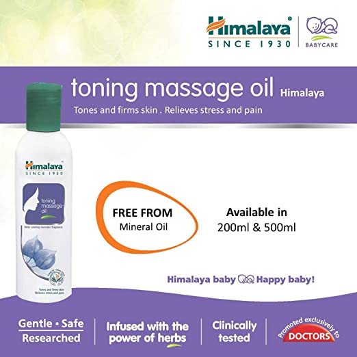 Himalaya Herbals Toning Massage Oil | Grocsy