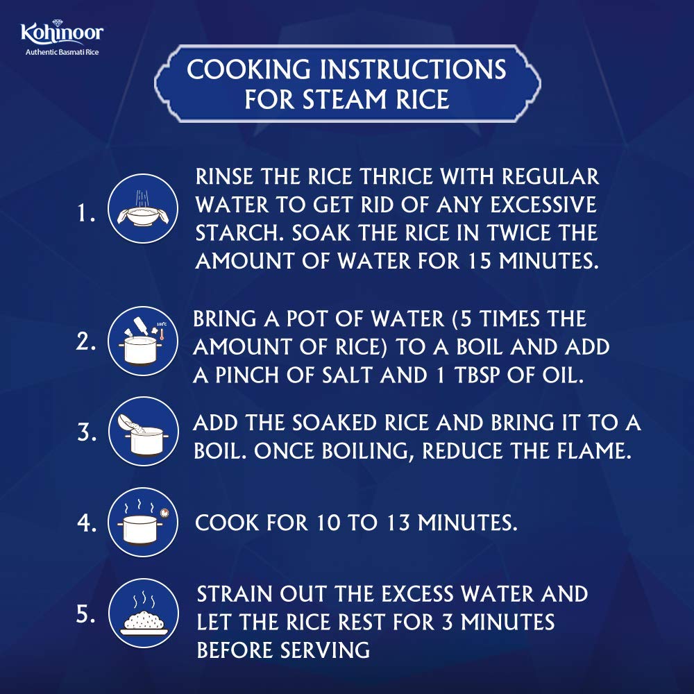 Kohinoor Platinum Authentic Basmati Rice | Grocsy