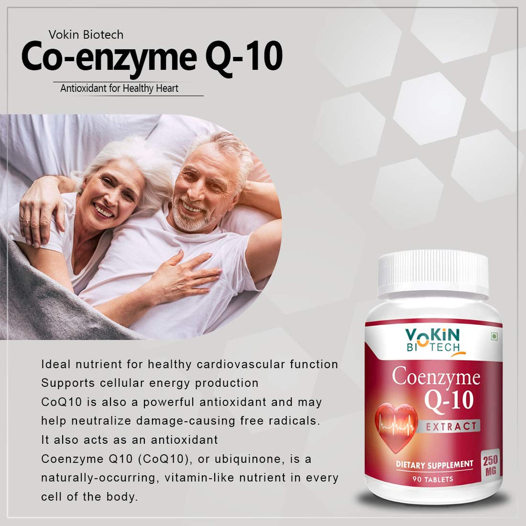 Vokin Biotech 100% Natural Coenzyme Q | Grocsy