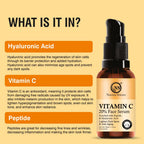 Nuerma Science 20% Vitamin C Face Serum | Brightens & Revitalizes Skin | Grocsy