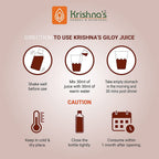 Krishna's Herbal & Ayurveda Giloy Juice / Geloy Swaras Immunity Booster | Grocsy