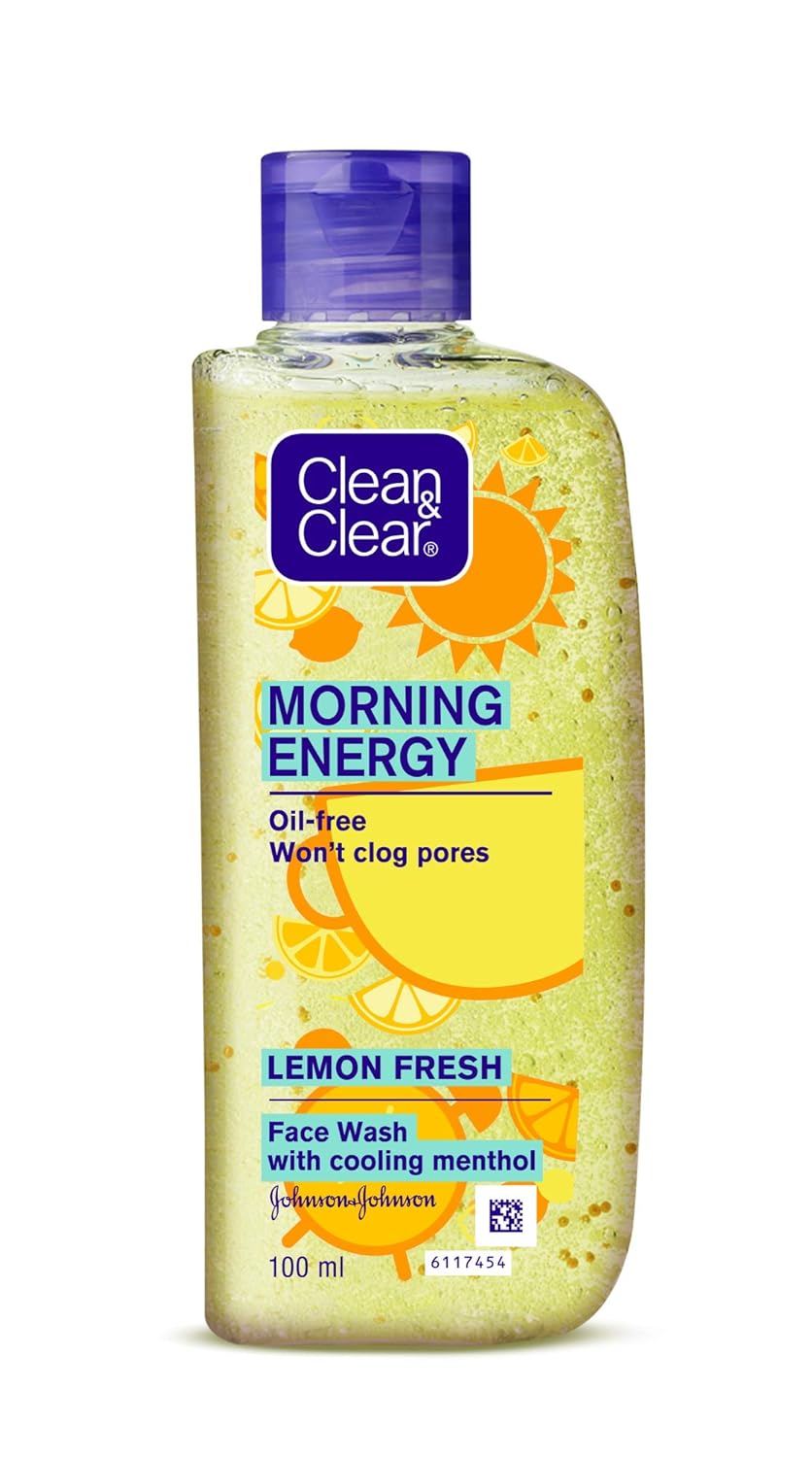 Clean & Clear Morning Energy Lemon Fresh Face Wash | Grocsy