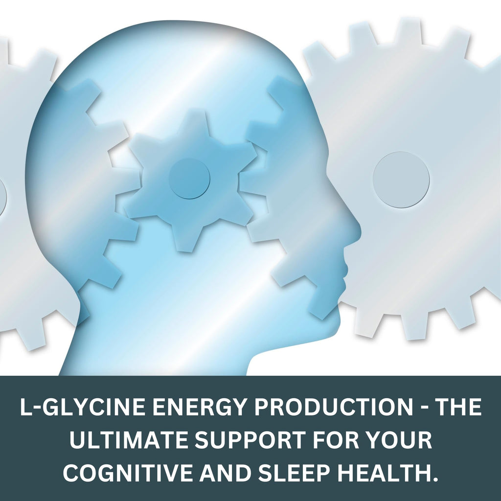 Vokin Biotech L- Glycine Energy Production - Support Cognitive and Sleep Health- 500mg | Grocsy