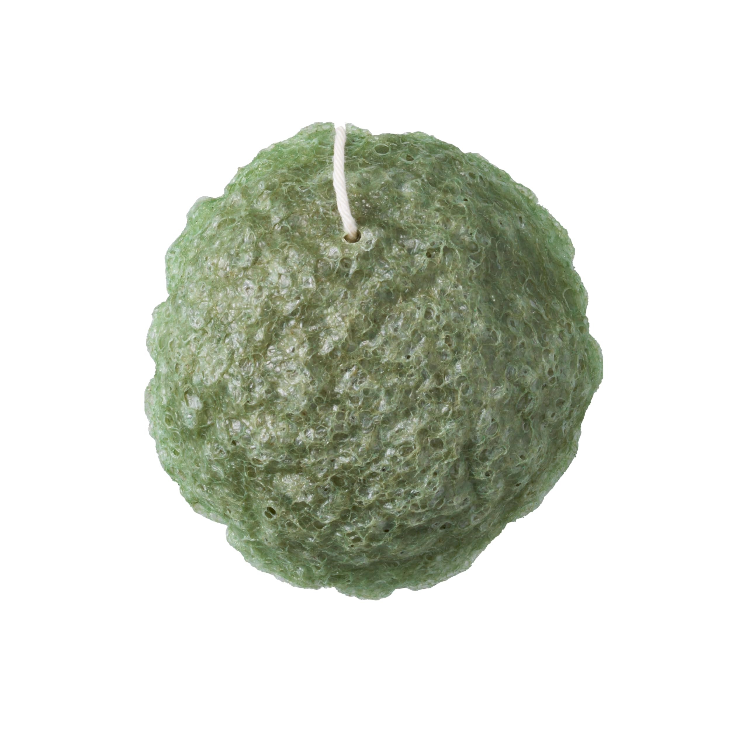 ILEM JAPAN Natural Konjac Sponge Face (Green Tea) | Grocsy