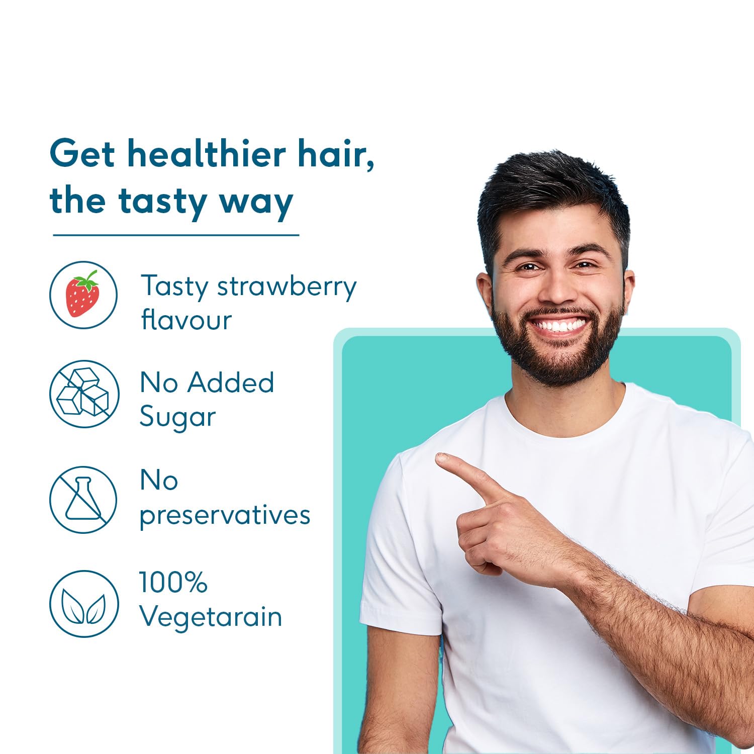 HK Vitals Biotin Gummies | Grocsy