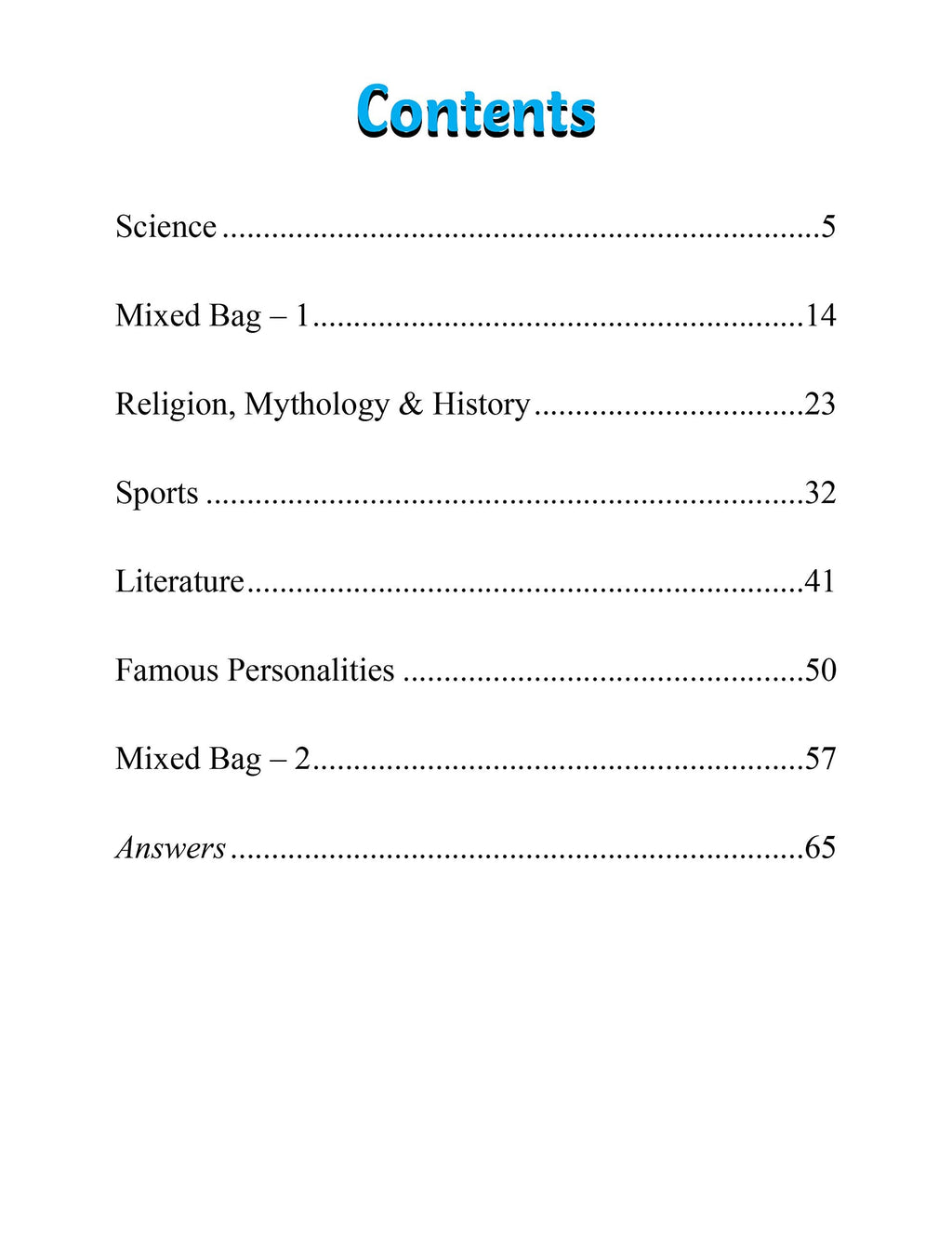 Quiz Kit-2 | Grocsy