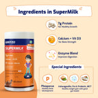 Gritzo Supermilk Weight+ for Boy/Girl 7 to 12 years (Double Chocolate) | Grocsy