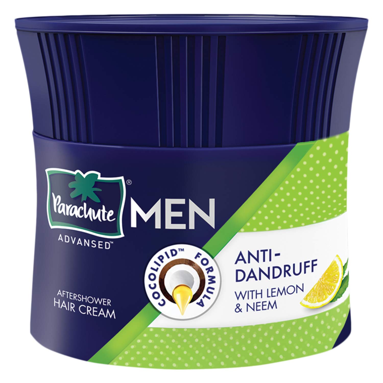 Parachute Advansed Men Hair Cream, Anti-Dandruff, With Lemon & Neem | Grocsy