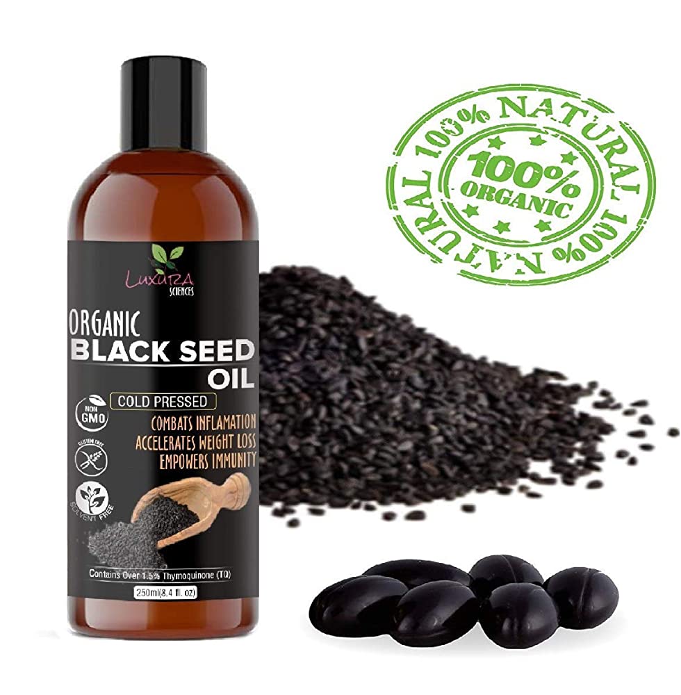 Luxura Sciences Onion Oil and Black Seed Oil | Grocsy