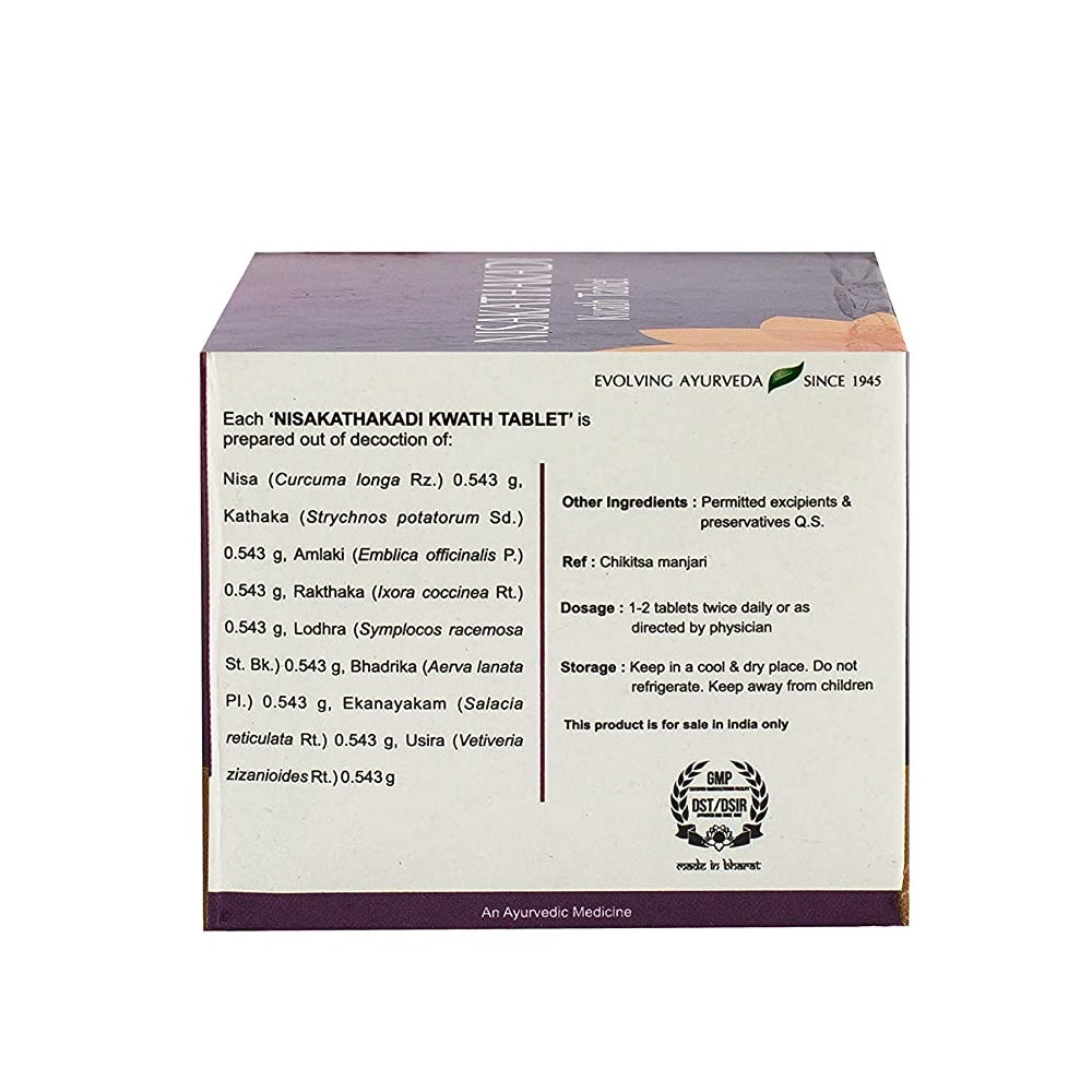 Kerala Ayurveda Nisakathakadi Kwath Tablet | Grocsy