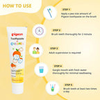 Pigeon Strawberry Toothpaste For Babies | Grocsy