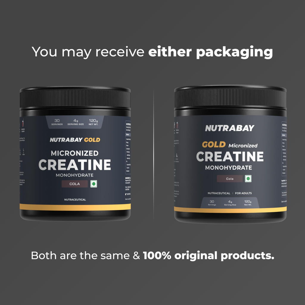 Nutrabay Gold Micronised Creatine Monohydrate Powder - Cola | Grocsy
