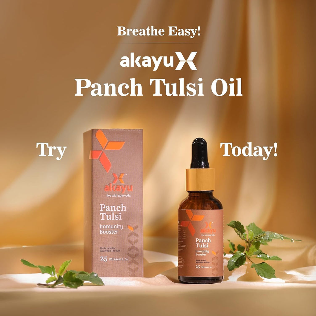 Ashpveda Panch Tulsi Oil | Grocsy