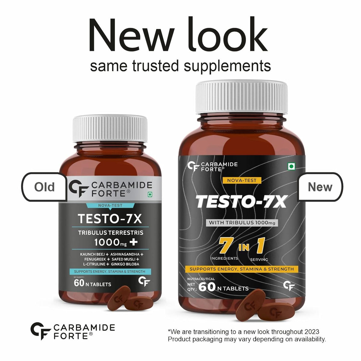 Carbamide Forte Testo-7X Gokshura Tablets | Grocsy