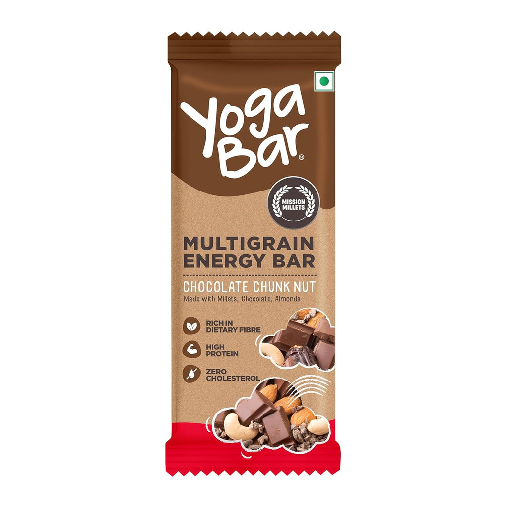 Yoga Bar Chocolate Chunk Nut Multigrain Energy Bars | Grocsy