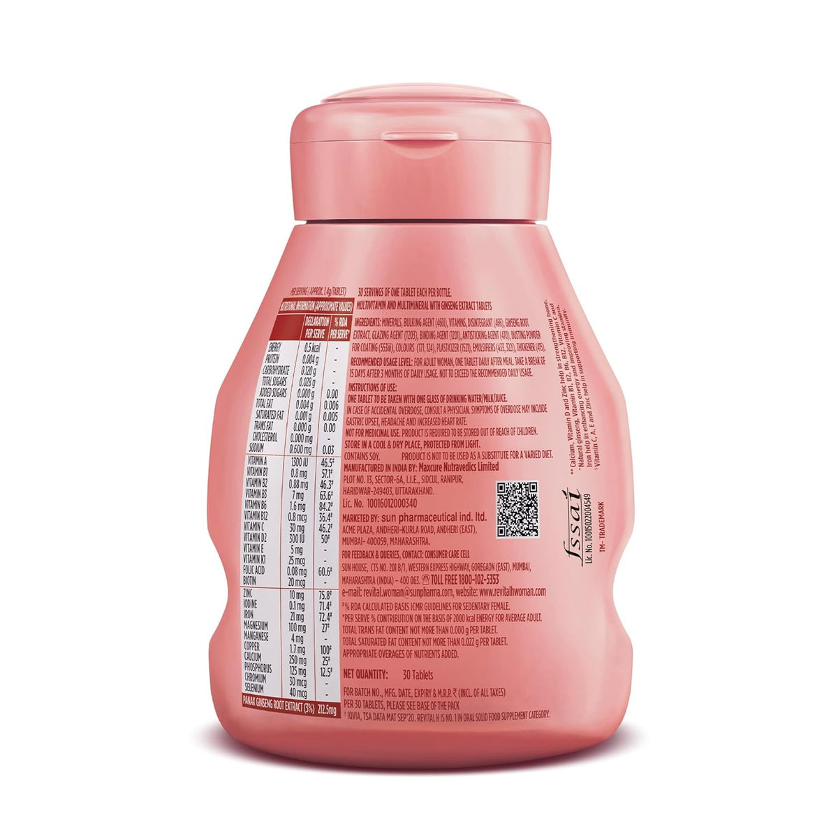 Revital H Women For Daily Health