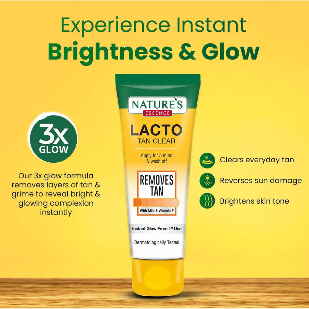 Nature's Essence Daily De-Tan Lacto Tan Clear | Grocsy
