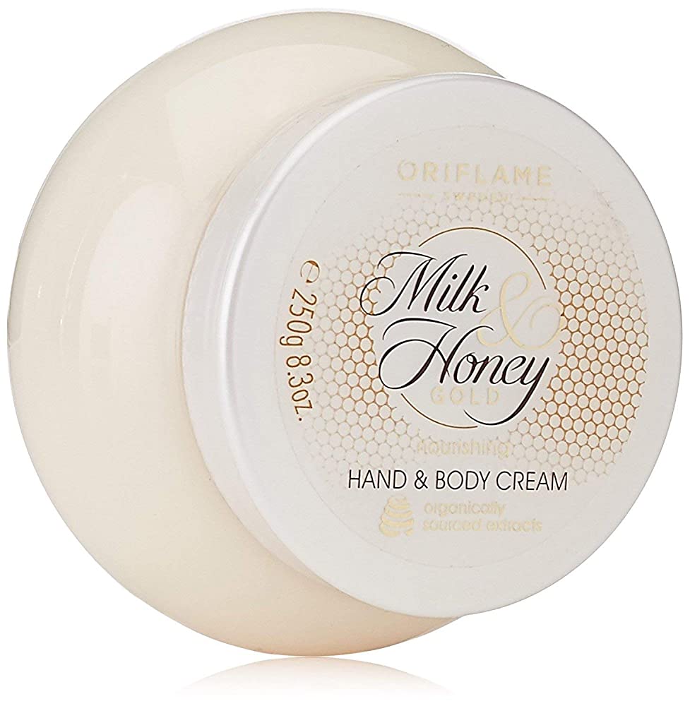 Oriflame Milk & Honey Gold Nourishing Hand & Body Cream | Grocsy