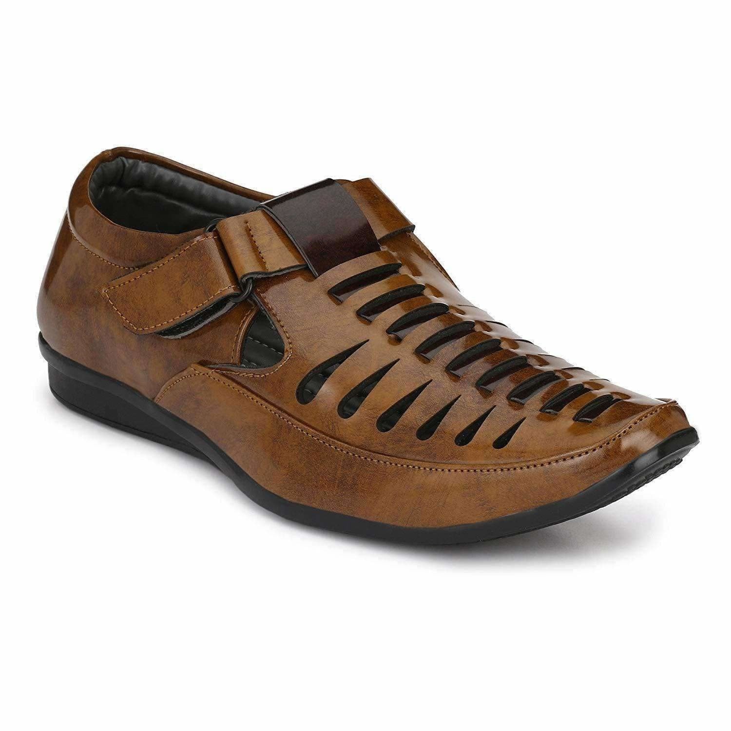 Formal Casual Ethnic Loafer Slip-On Sandal Shoe | Grocsy